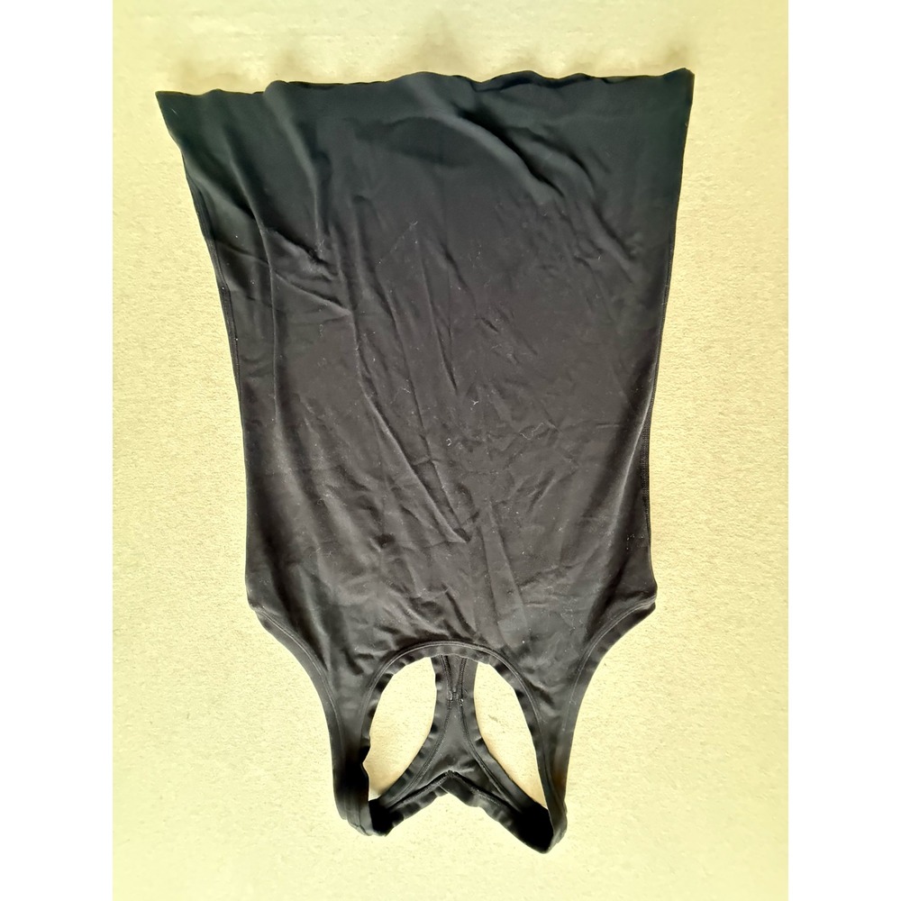 Lululemon Black Racerback Athletic Tank Top Slim Fit Yoga Gym Shirt